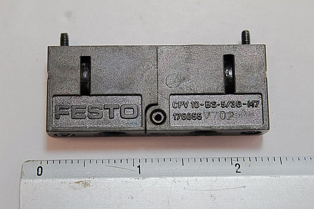 Asymtek 176055 Valve Plate CPV10-BS-5/3G-M7 Series W102