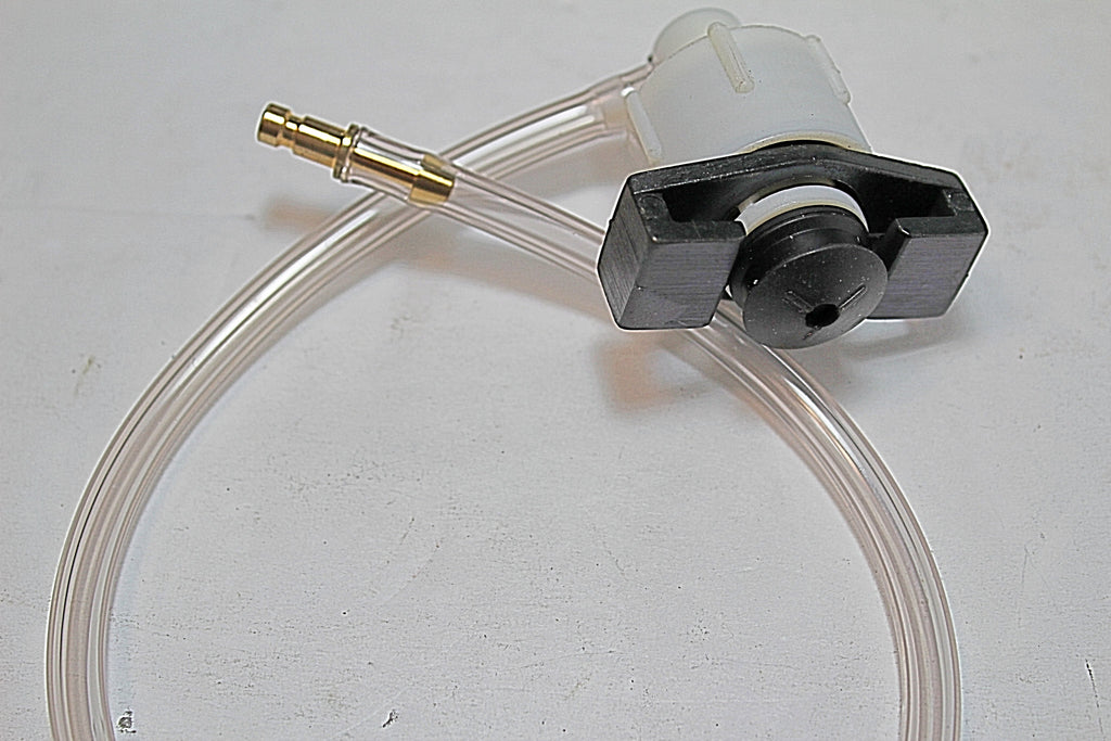 Asymtek SA-610-C Receiver Head, 10cc, w/Clear Tube/Nozzle