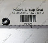 P6604, U-cup Seal - U-cup Seal from [store] by Speedline Technologies - P6604, seal, Speedline Technologies, U-cup