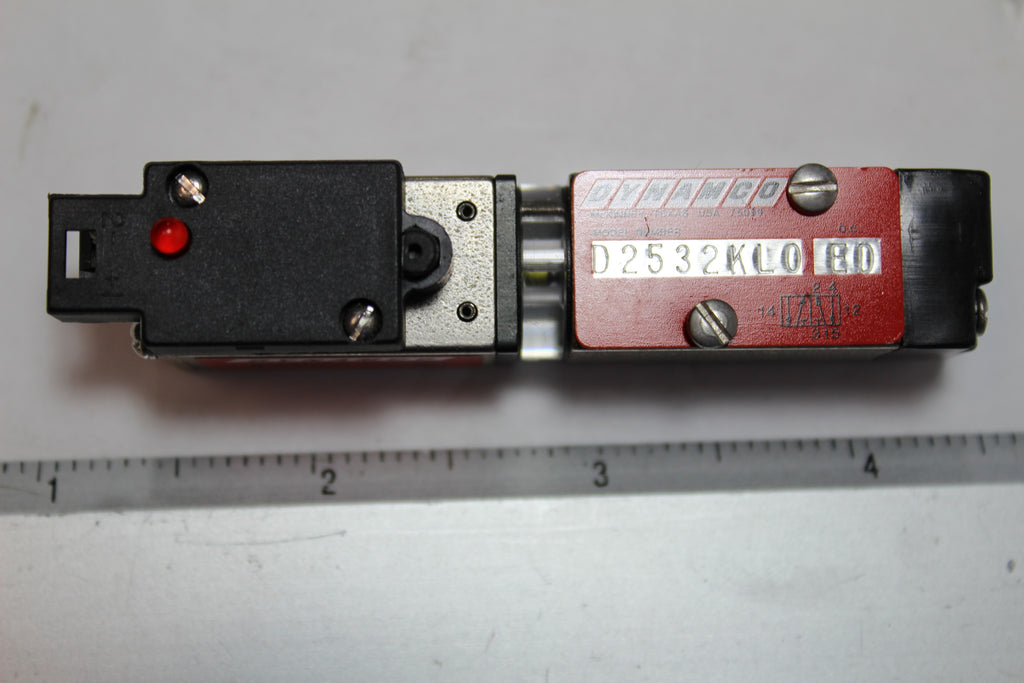 Dynamco D2532KL0-ED Solenoid Vavle, 24VDC, 0.6W-PED