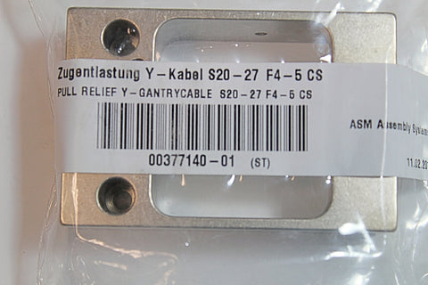 Siemens 00377140-01 Pull Relief Y-Gantry Cable S20-27, F4-5 CS