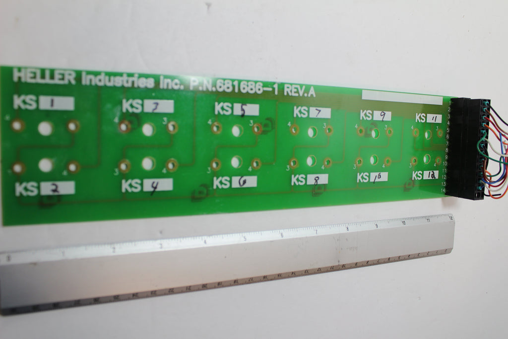 Heller 681686-1 Rev. A Oven SSR Board