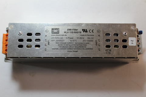 Yxlon HLV 110-500/16 EMI-Filter