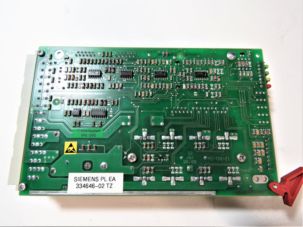Siemens 00334646-02 Servo Amplifier TRS120/2Z