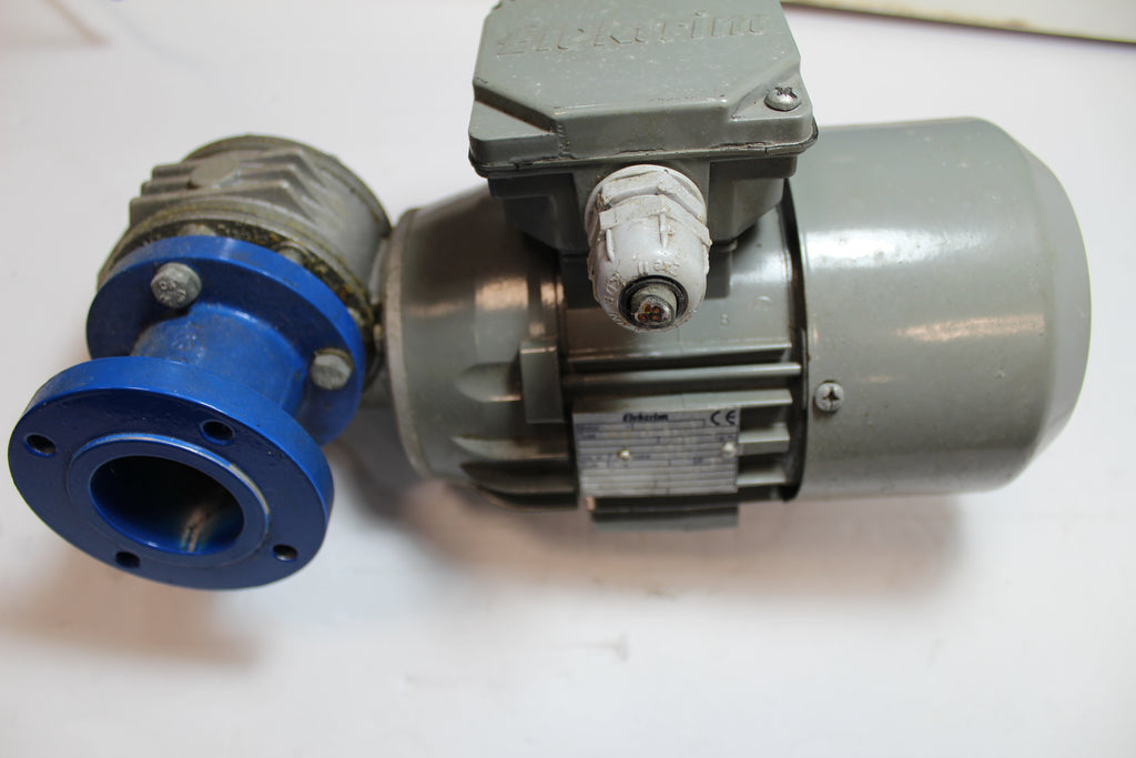 Elektrim SKg 63-6B1 3 Phase .12kw Electric Motor + Gear Head