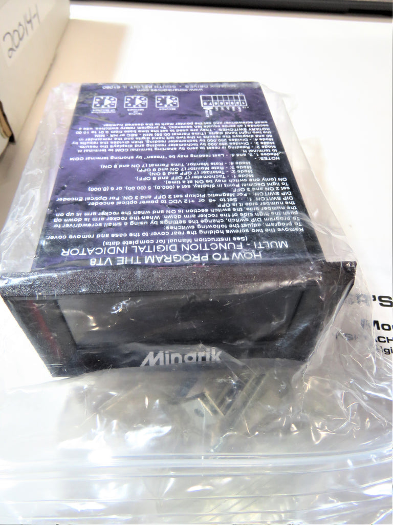 Minarik VT8-D230AC Visi-Tach Digital Indicator