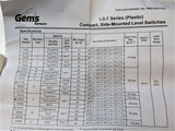 GEMS 131100 Float Switch LS-7