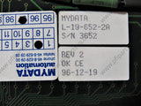 Mydata L-019-0652-2A TC2 TM Control Board - board from [store] by Mydata - Board, L-019-0652-2A, L-19-652-2A, Magazine, Mydata
