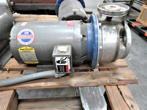 G&L Pump 9ST15035E & Baldor Motor 3212