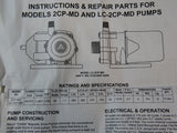 March Mfg. LC-2CP-MD 115V Pump Assembly