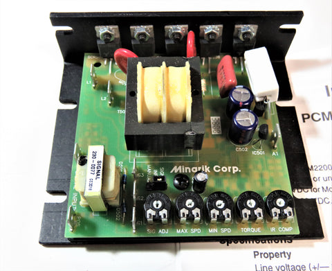 Minarik PCM21010A Motor Driver-New