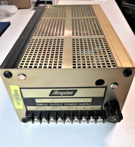 Acopian 3V51515T9 Triple Outlet Power Supply