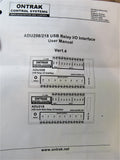 Ontrak ADU208 USB Relay I/O Interface