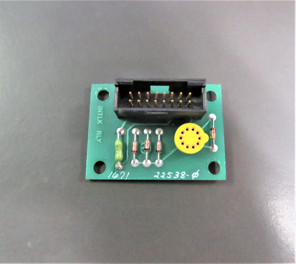 UNIVERSAL INSTRUMENTS, 22538000 INTLK RELAY