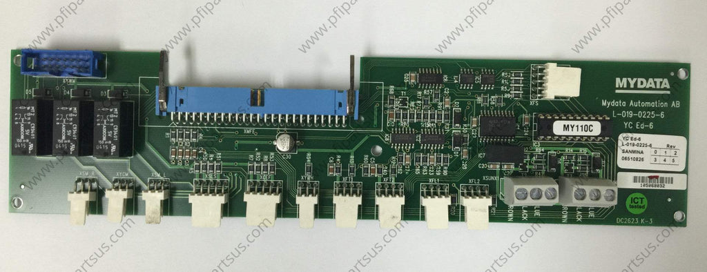 L-019-0225-6 - Mydata  parts (407) 278-7311 / www.pfipartsus.com