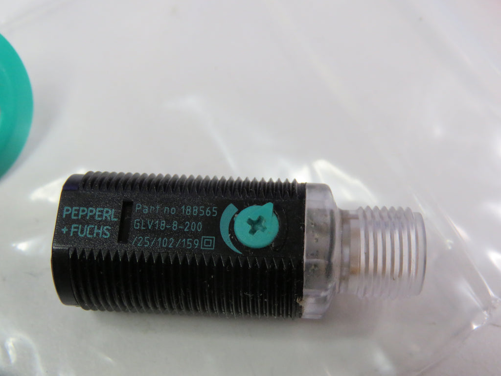 Pepperl + Fuchs 188565  Diffuse Mode Sensor GLV18-8-200/25/102/159