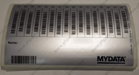 D-014-1481 - Mydata  parts (407) 278-7311 / www.pfipartsus.com