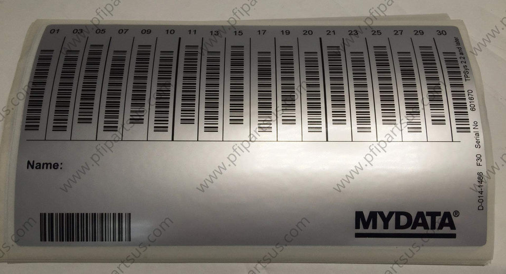 D-014-1486 - Mydata  parts (407) 278-7311 / www.pfipartsus.com