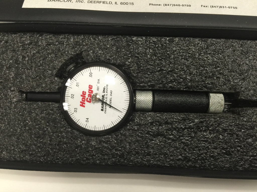 HOLE GAGE Model 040 - HOLE GAGE  parts (407) 278-7311 / www.pfipartsus.com