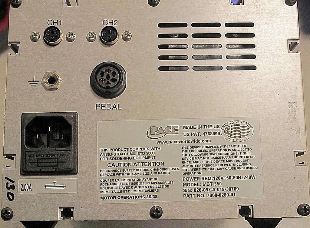 7008-0280-01 - Pace  parts (407) 278-7311 / www.pfipartsus.com