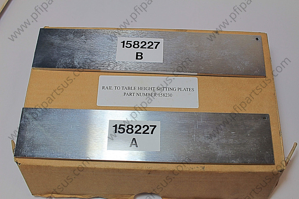 Dek 158230 Rail to Table Height Setting Plates - Plates from [store] by DEK - 158230, DEK, Height plates, Spare Parts