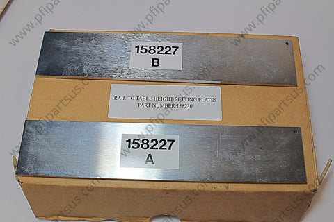 Dek 158230 Rail to Table Height Setting Plates - Plates from [store] by DEK - 158230, DEK, Height plates, Spare Parts