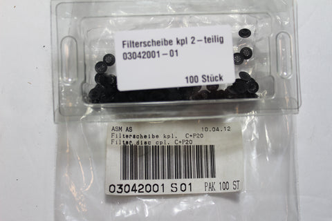 Siemens 03042001-01 Filter Disc Cpl. C+P20