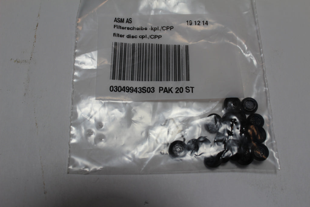 Siemens 03049943-03 Filter Disc cpl./CPP