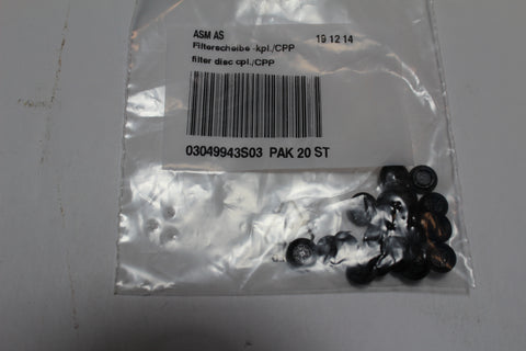 Siemens 03049943-03 Filter Disc cpl./CPP