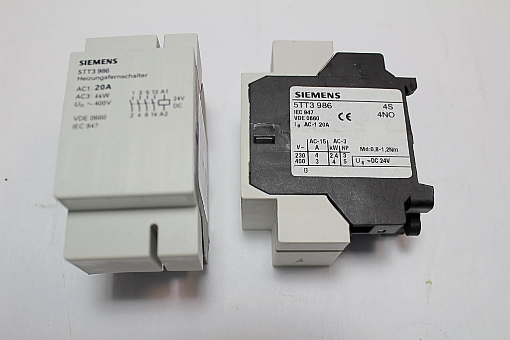 Siemens 5TT3 986 Contactor  20Amp