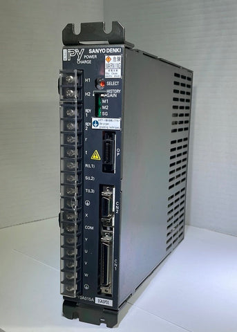 Sanyo Denki PY0A015A-1GA1P01 Servo Amplifier