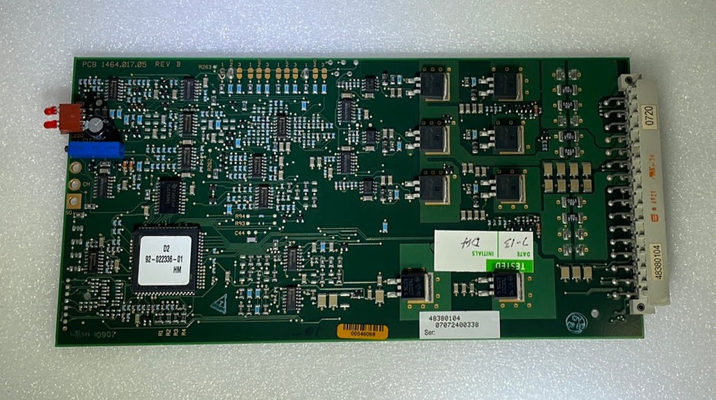 UIC - UNIVERSAL INSTRUMENTS - 48380104,PCB 1464.017.05 REV B 48380104